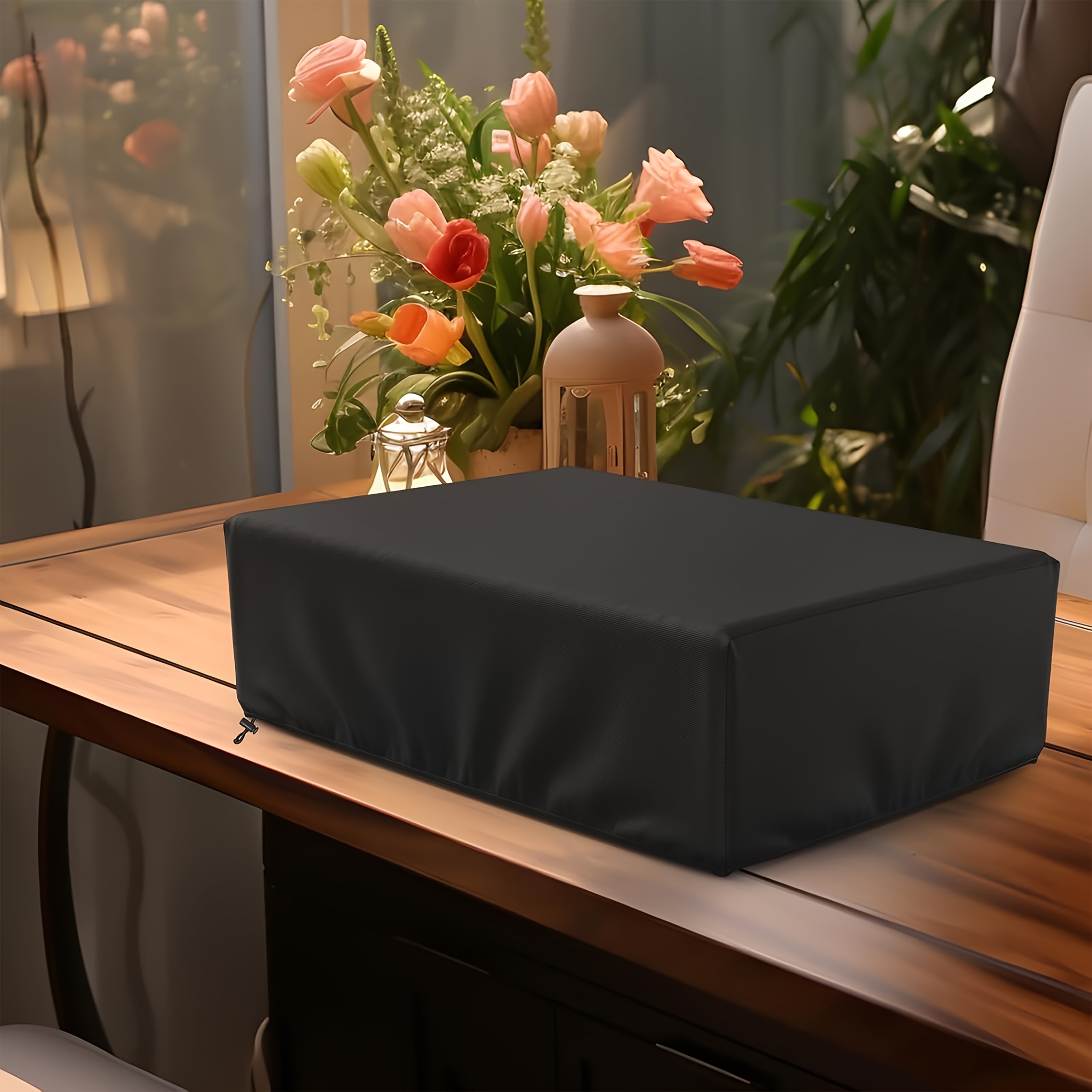 Housse Anti-poussière Universelle Pour Platine Vinyle - Tissu Oxford, 45,7x35,6x17,1cm