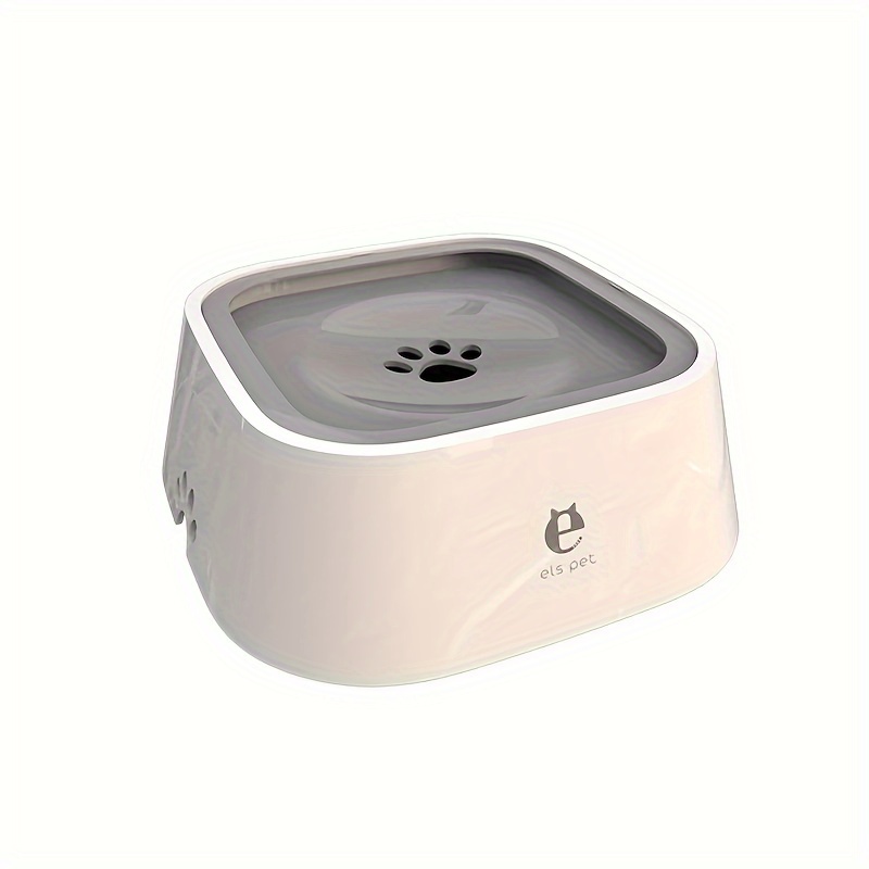 Slow Feeder Dog Water Bowl - Splash Proof And Anti-spill Pet Water Dispenser For Mess-free Drinking
