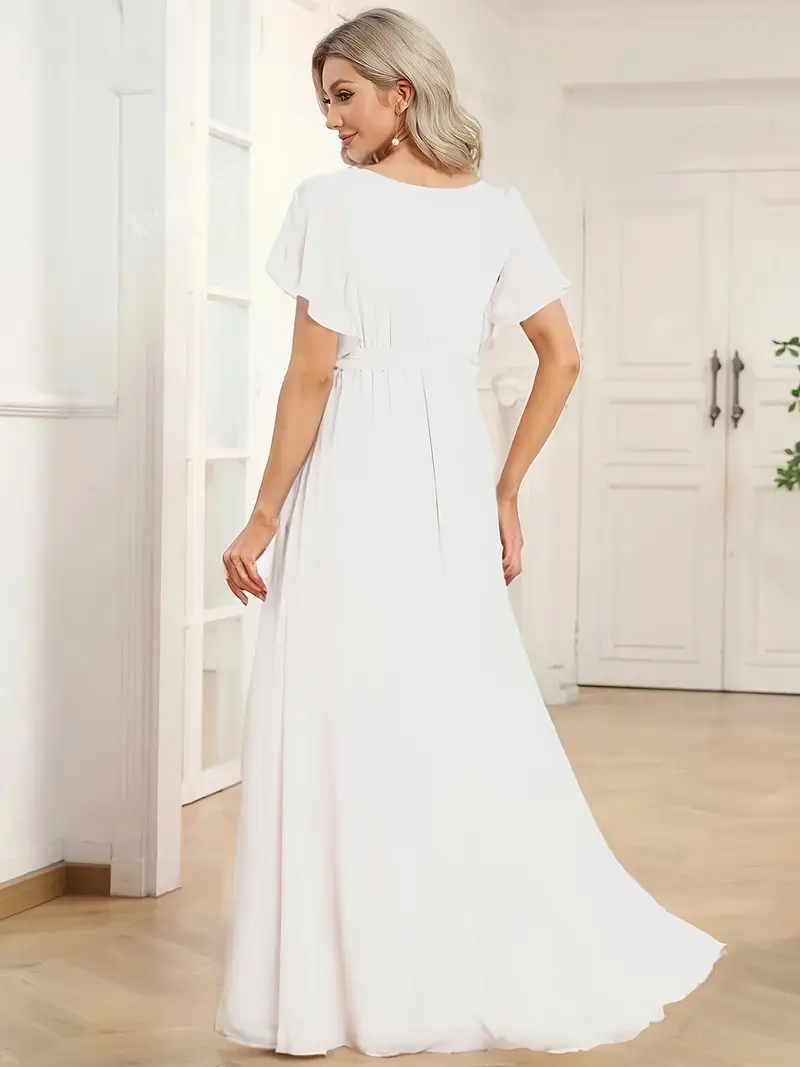 white chiffon bandeau dress Cece Embellished Bandeau Dress White