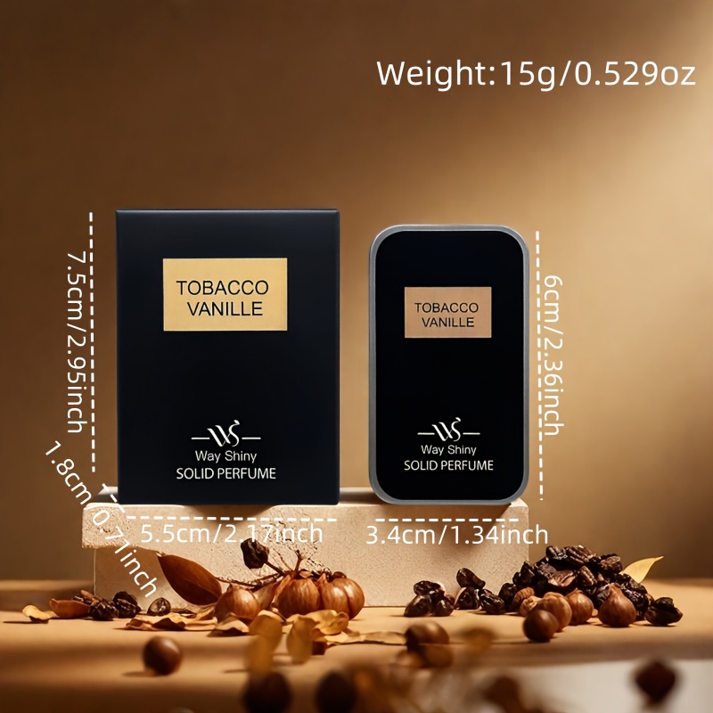 QXG29 Men'S Solid Perfume - Long-Lasting Oriental Fragrance with Woody, Vanilla, Cocoa, Spices & Dried Fruits Notes, Travel-Friendly Luxury Cologne Stick for Everyday & Special Occasions, Elegant Black Bottle - Ideal Gift for Him, Men'S Fragrance, Sophisticated Design, Natural Ingredients, Woody Scent, Stylish Men, Daily Wear Scent, Modern Scent, Highquality Ingredients, Professional Men