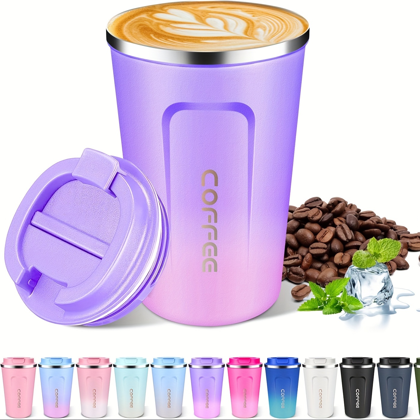 adult tumblers with attached straw Built 40 oz Cascade Flip Straw Tumbler main image 1