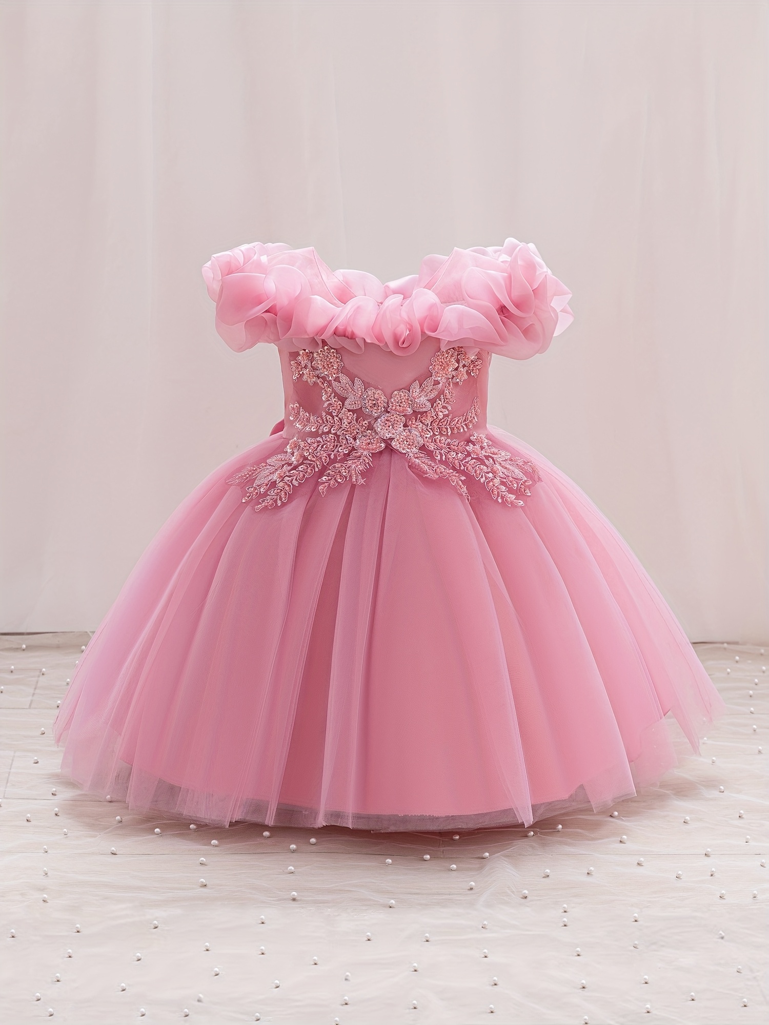 slim fit dress slacks Newborn Girl Newborn Gown main image 1