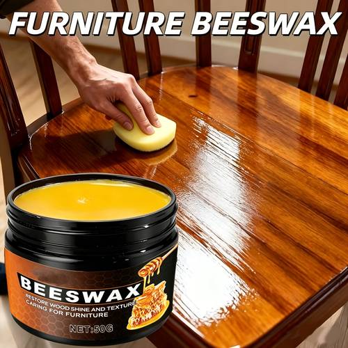 beeswax wood protector enhances brightness and non greasy suitable for cabinets stairs and cutting boards