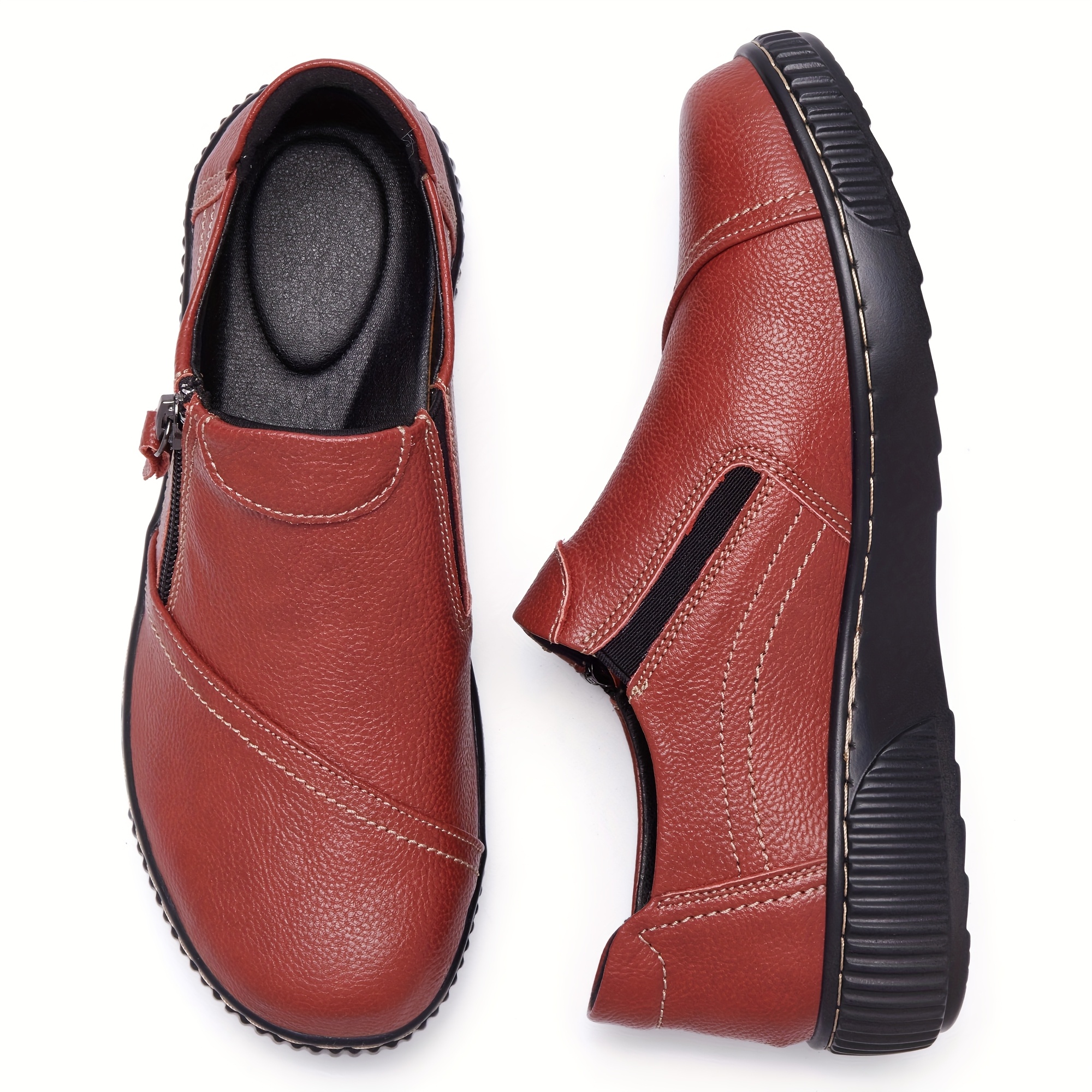 Womens Loafers Casual Slip Comfortable Walking Flat Shoes