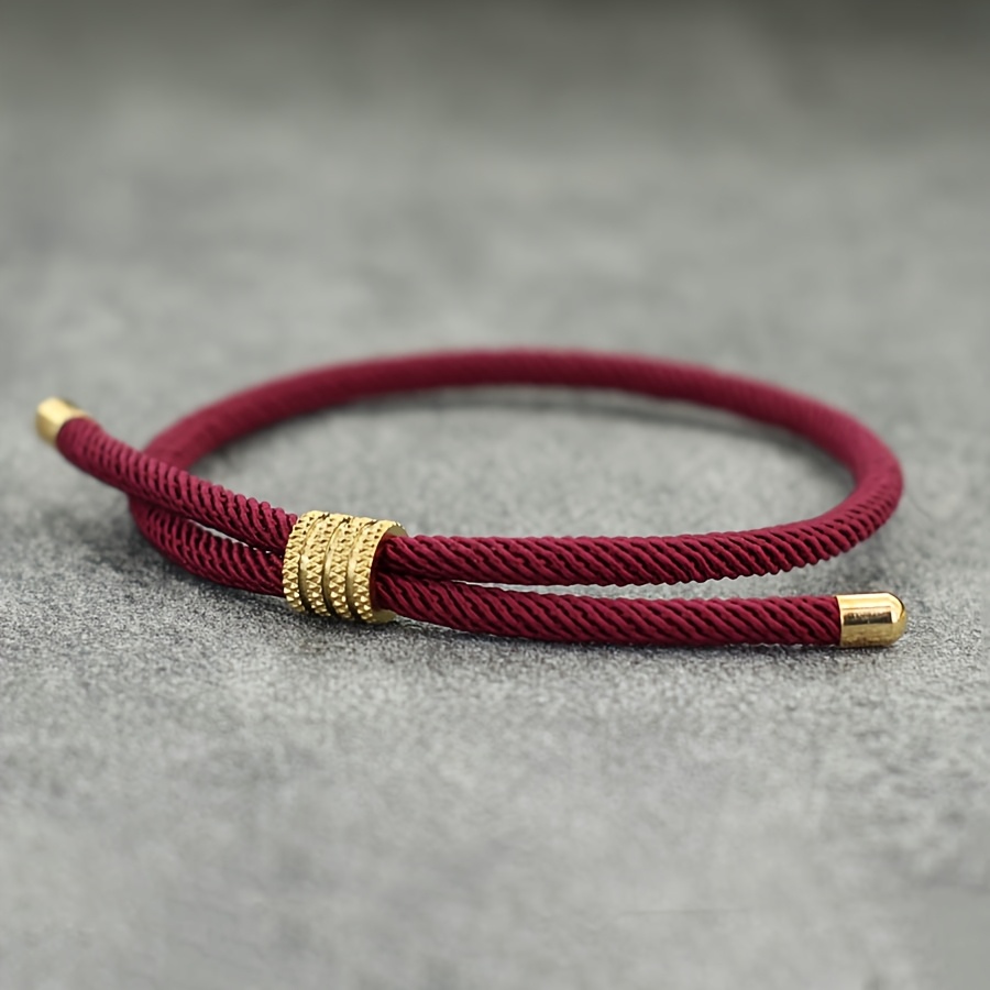 TEMU 1 pulsera ajustable unisex para