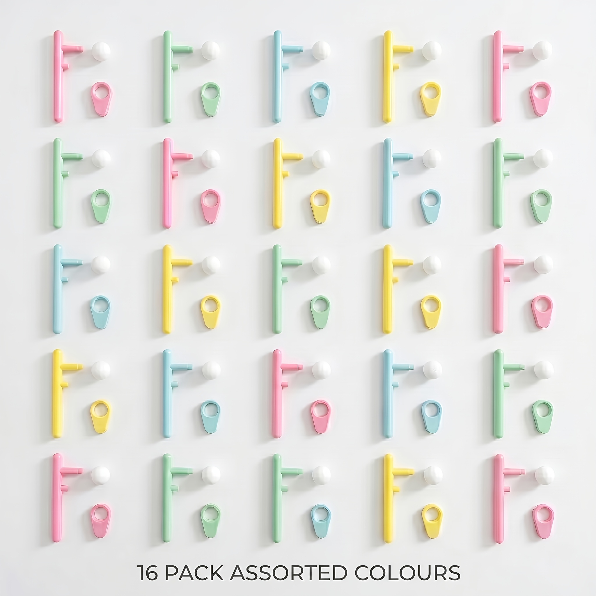 Image of 16pcs Set Floating Ball Toys For Kids This Classic, Retro-style Plastic Game Makes An For Classroom Rewards, Party Favors, Fillers, And Pinata Stuffers. (random Colors)