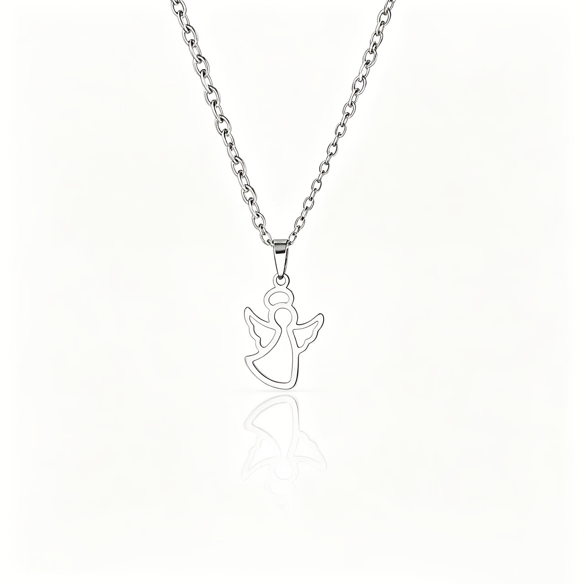 A 304 Stainless Steel Low-sensitivity Hollow Pendant Necklace, Suitable For Men And Women' Wear, Holiday Gifts, Valentine's Day Gifts, Birthday Souvenirs, Mother's Day Gifts, Christmas Gifts
