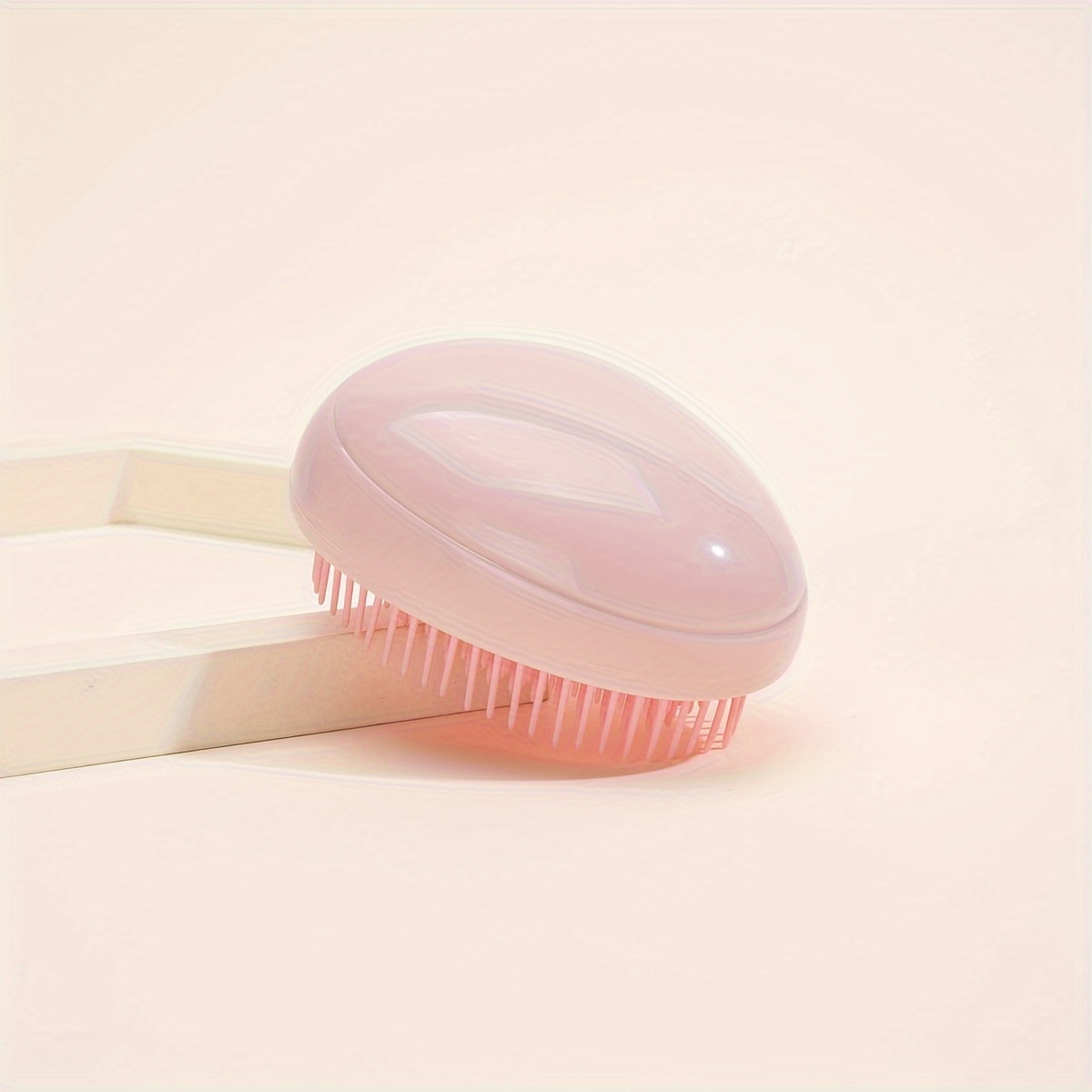 

Egg-shaped Comb - Detangling Types, Abs Plastic