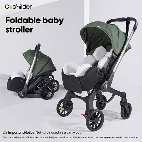 baby stroller metal frame and comfortable fabric foldable and bidirectional with a seat belt adjustable sunshade roof very suitable for outdoor travel and as a gift during festivals