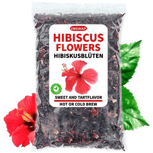 hibiscus flowers whole dried 200g slightly sour fruity taste edible hibiscus flower free sweet aromatic hibiscus tea for hot or cold