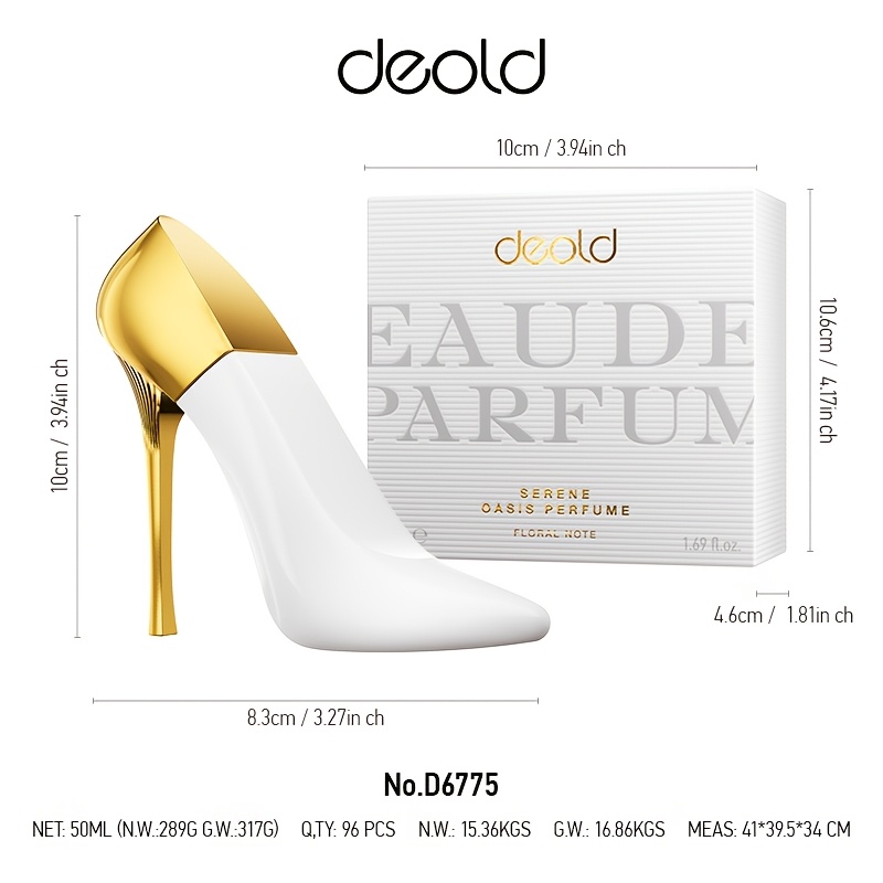 50 ml/1.7 oz Eau de Toilette za žene | Ugodan cvjetni miris, miris za kosu, savršen poklon za blagdane | Brend: DEOLD