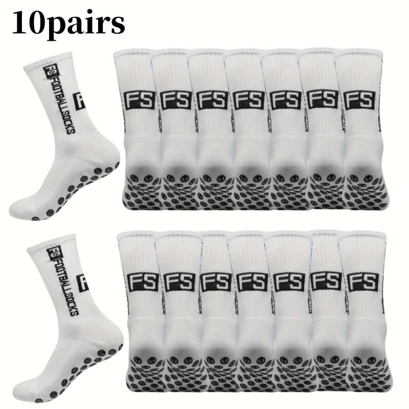 TEMU 10 Pairs Of Thickened Silicone Non-slip Towel Bottom With , Suitable For Soccer Matches, Climbing, Basketball, Outdoor Sports, Wear-resistant,