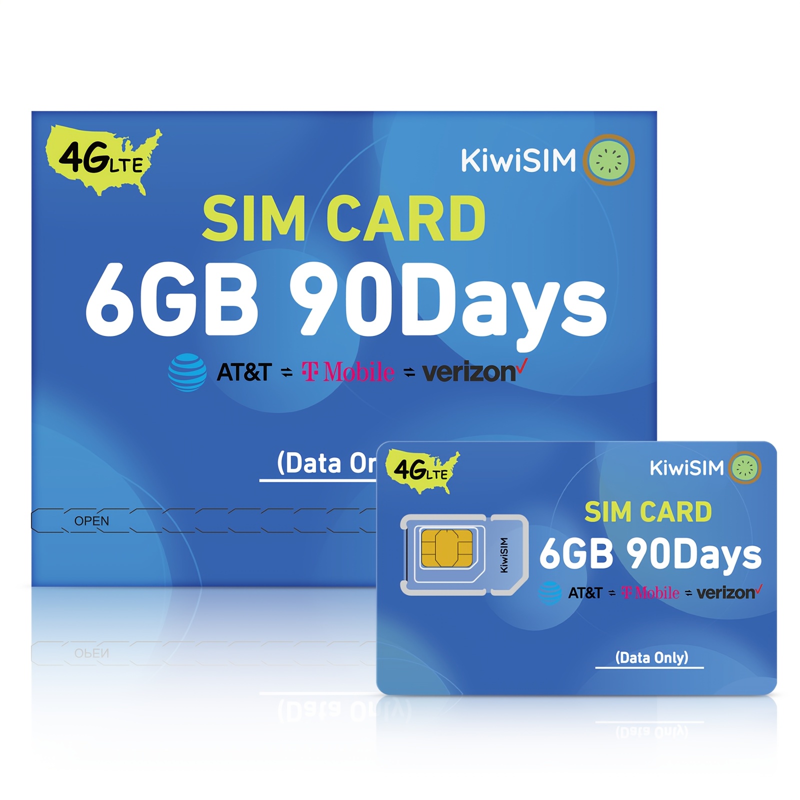 

Sim Card Data Cards 4g Cellular Usa Only Cards 6gb 90 Days Iot Mobile Security Trail Att Esim Nano Phone Router Hotspot Security Camera Gps