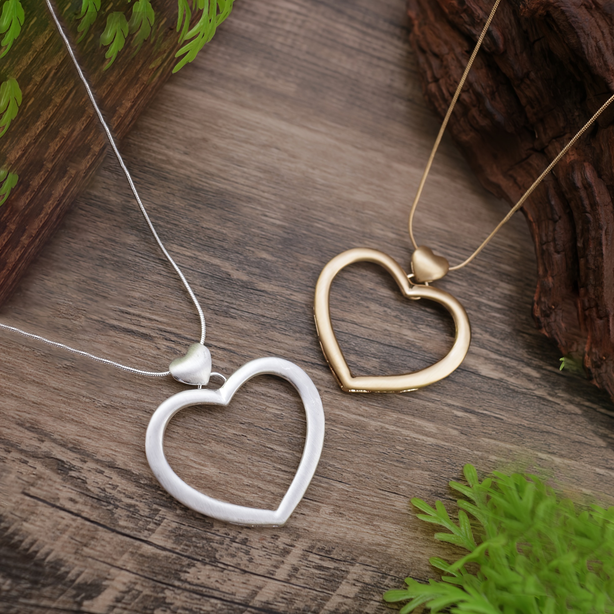 Heart Pendant Necklace for Women, Thanksgiving Gift