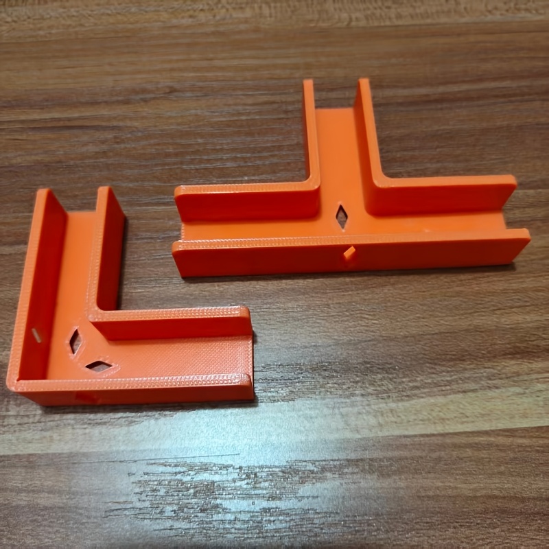 TEMU 2pcs, Thickened L-shaped And T-shaped Cabinet Reinforcement Clamps For 15mm Wood Panels, Solid Wood Furniture Reinforcement Accessories, And
