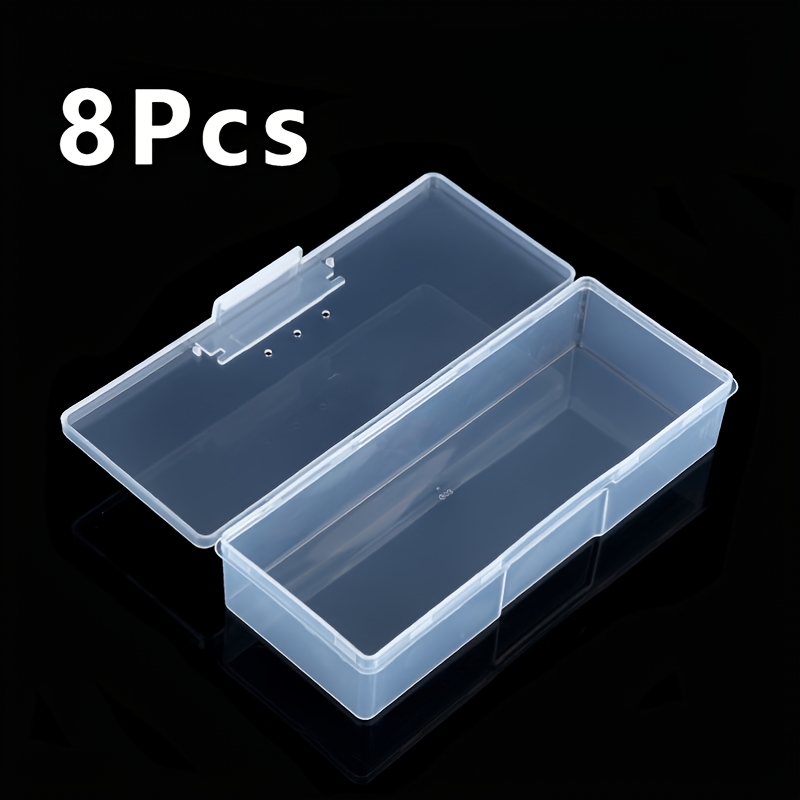 Set Of 8 Versatile Storage Containers - Ideal For Educational And Workplace Materials, Provides To Tools, And Can Hold Makeup And Writing Instruments