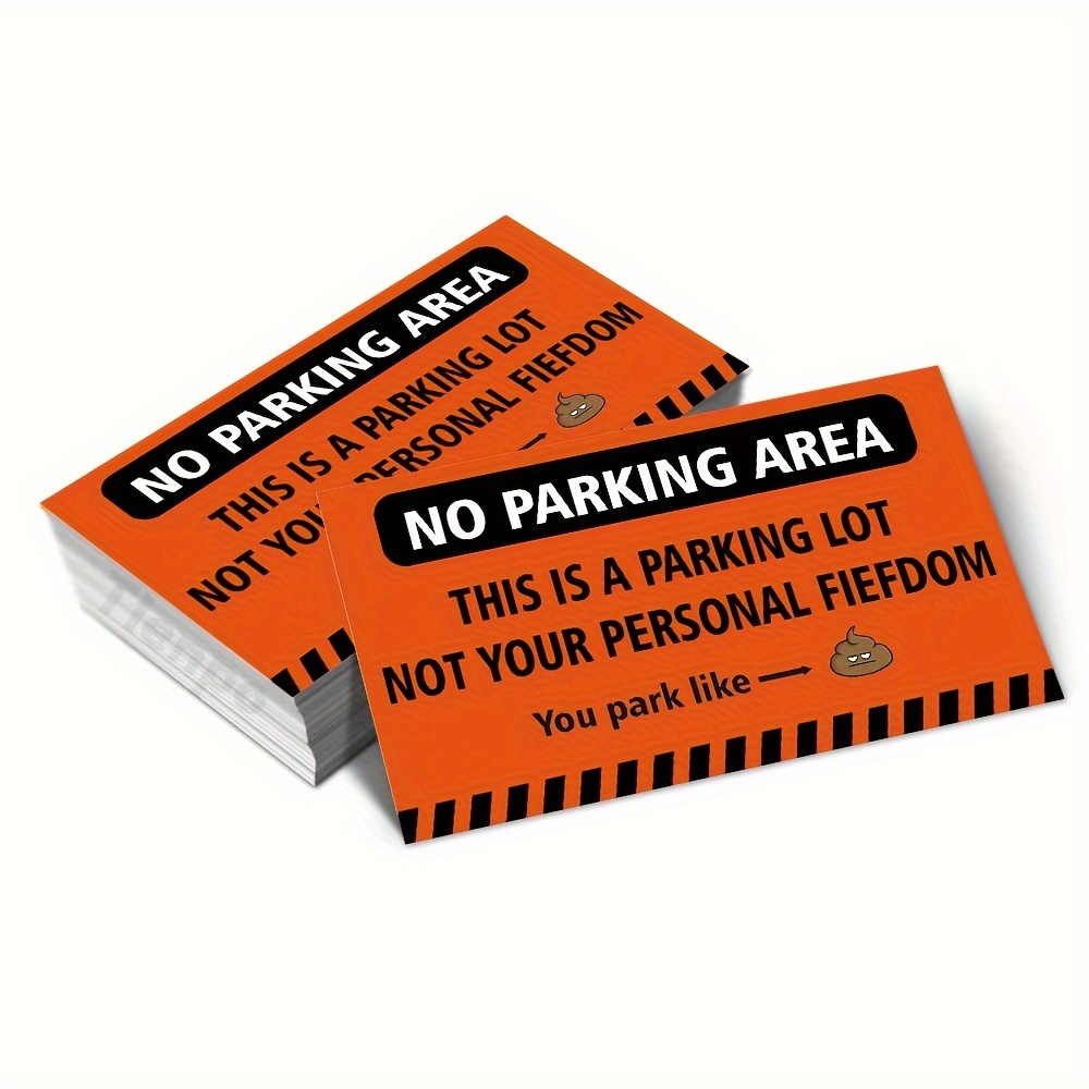 Learn To Park - Bad Parking Business Cards - Temu