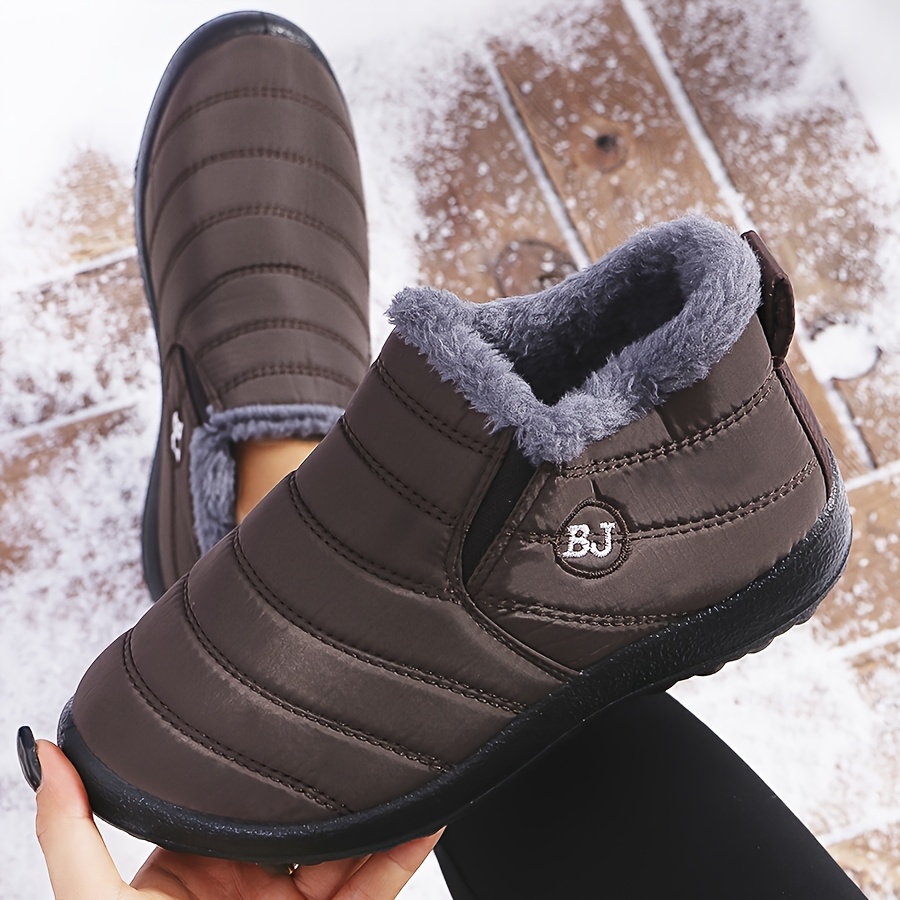 Ultra-Warm Winter Boots with Thick Sole