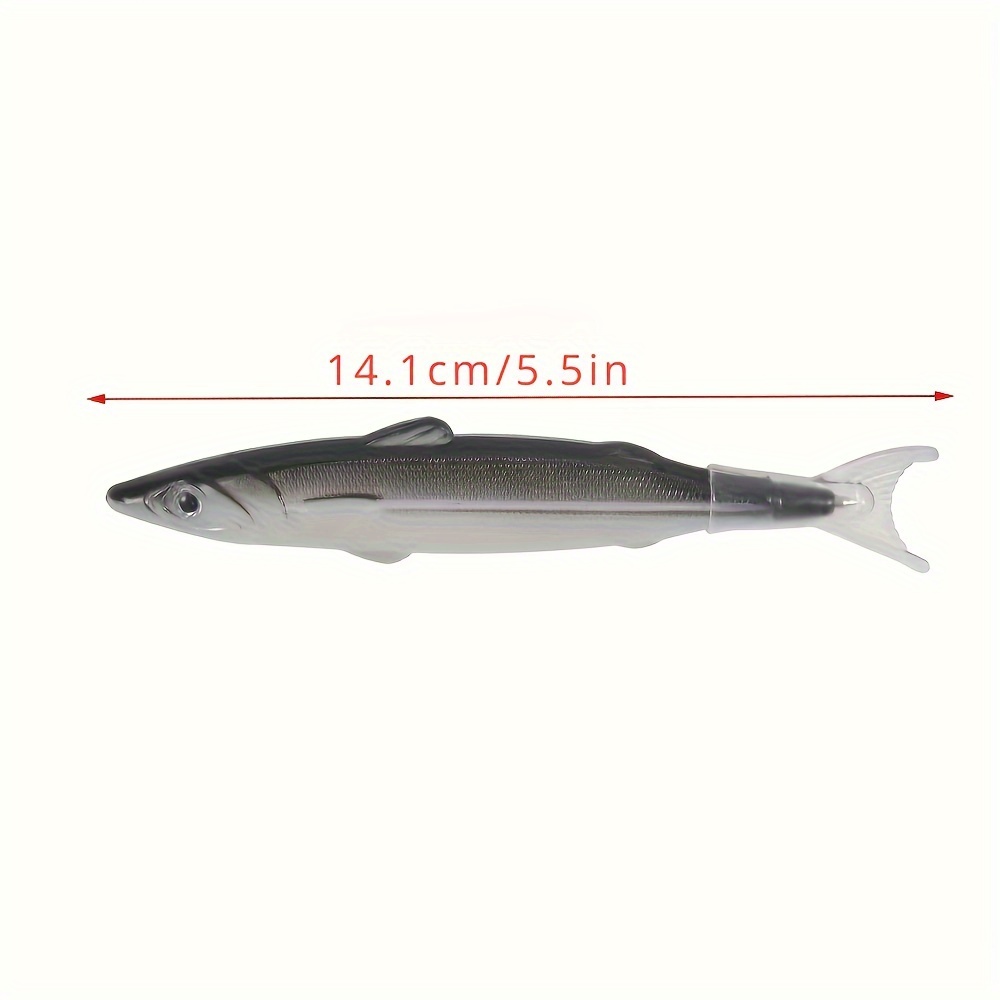 Image of 2pcs- , Funny Fish-shaped Ballpoint Pen - Perfect For School, Office And Party Favors - Unique Ocean-themed Stationery Gift, Creative, Student Gift