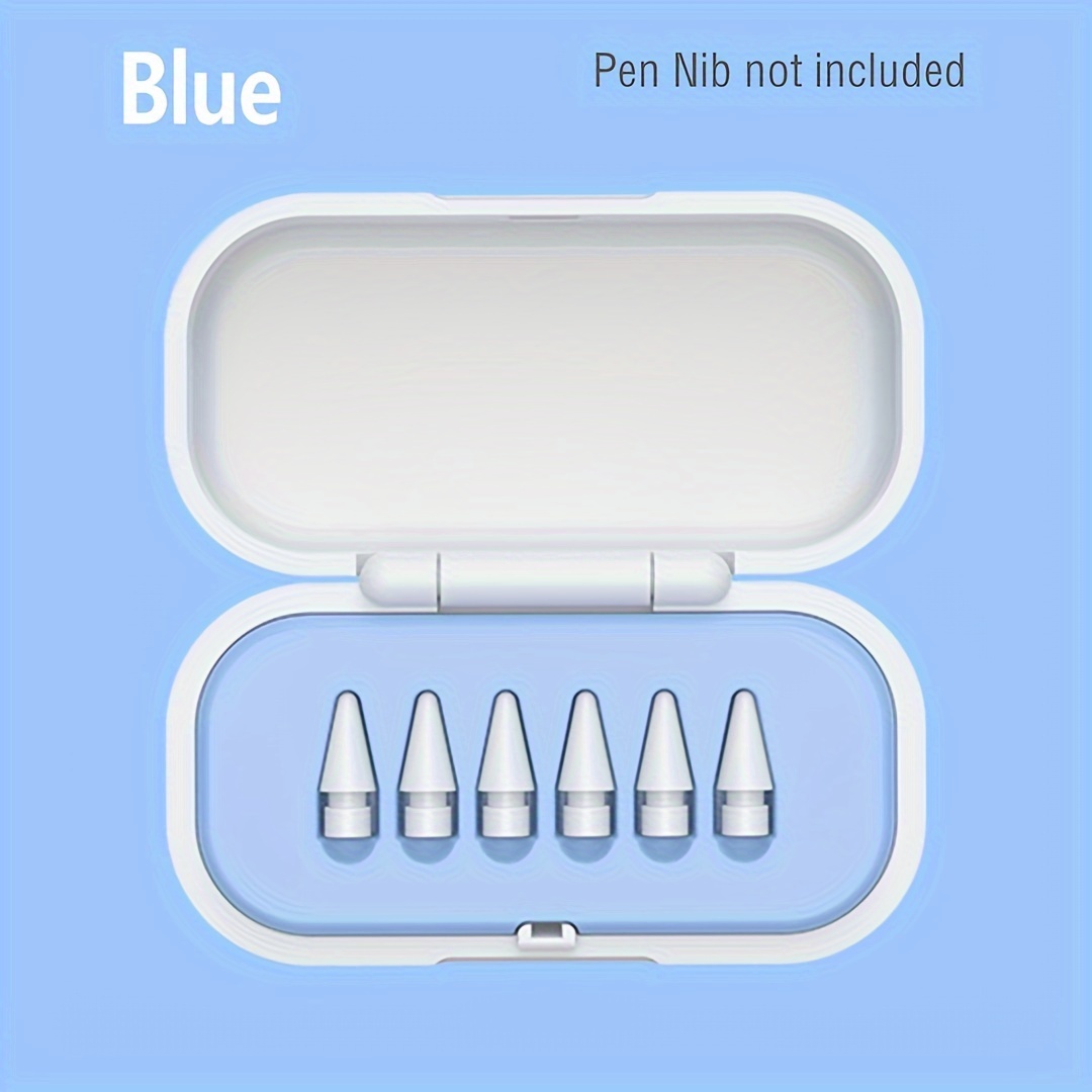 

Pen Nib Storage Box Is Suitable For First And Second Generation Capacitive Pen Nib Set Accessories Pen Box (without Pen Nib)