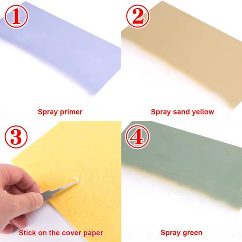 spray board spray stencil hobby tools stencil universal leakage spray stencil template decoration stencils tools digital pixel three color camouflage pattern camouflage painting color scheme tank armored car fighter aircraft vehicle mech