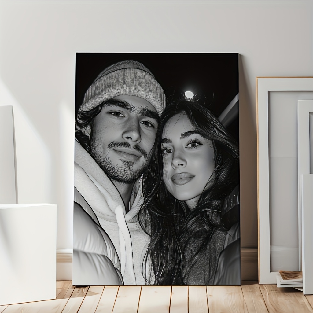 E-shop 2D-Flach, Sie für rahmenlose Leinwanddrucke, personalisierte Drucke für Schlafzimmer, Hochzeiten, Haustiere Familienerinnerungen, mit einem