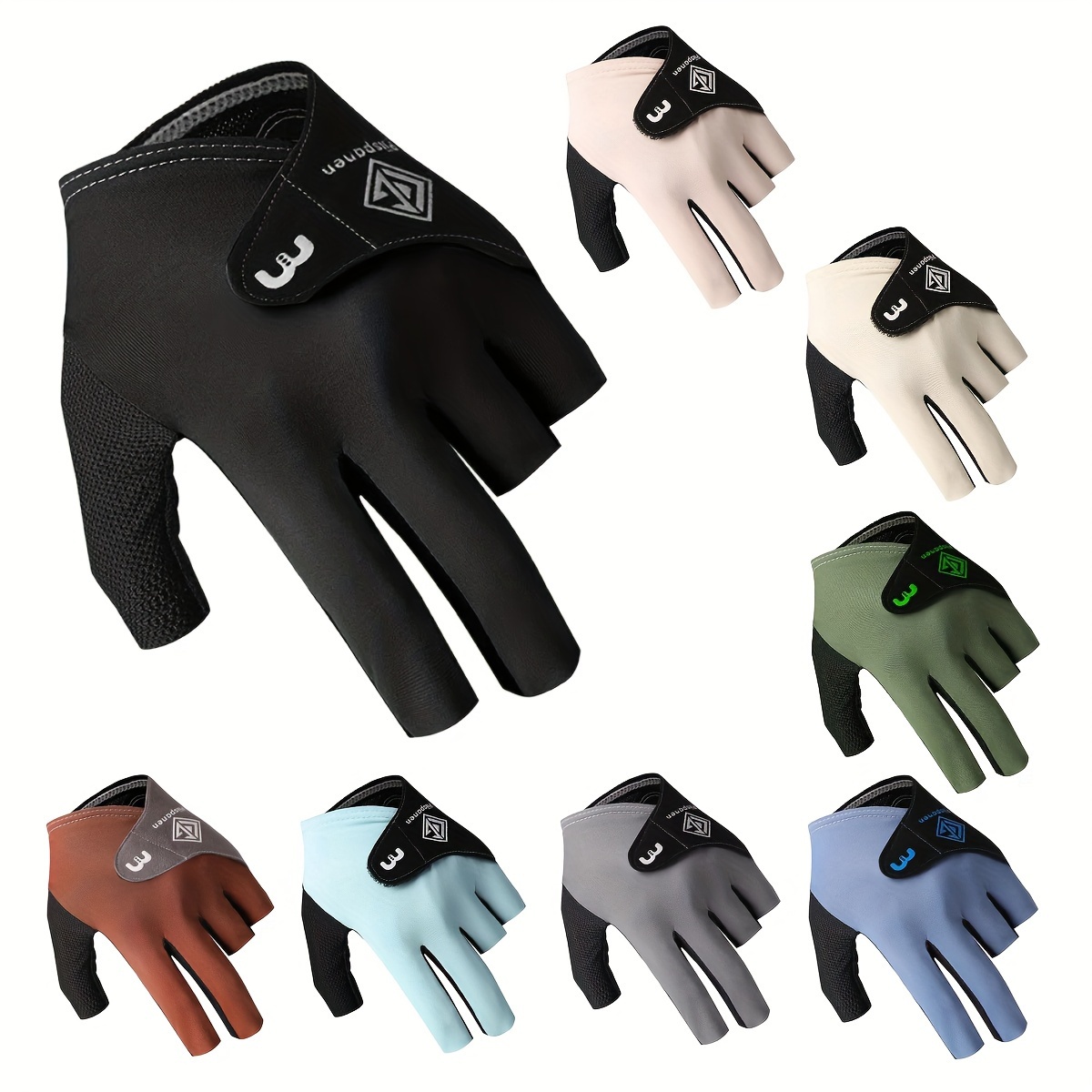 

Left-handed Billiard Glove - Breathable, Non-slip Snooker & Pool Gear, Polyester, Sports Enthusiasts