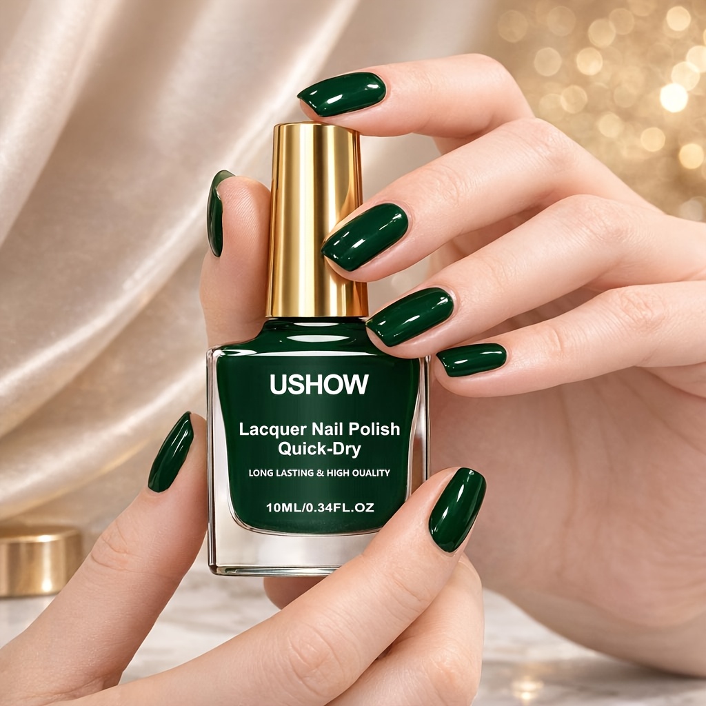 dark green nail polish sold on Temu United States