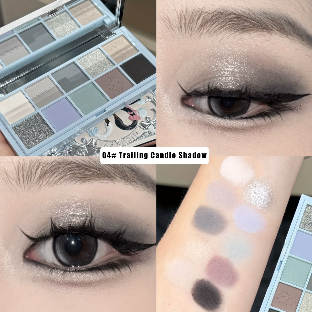 neicekey 10 ballet ögonskuggspalett matt skimmer - Temu Sweden