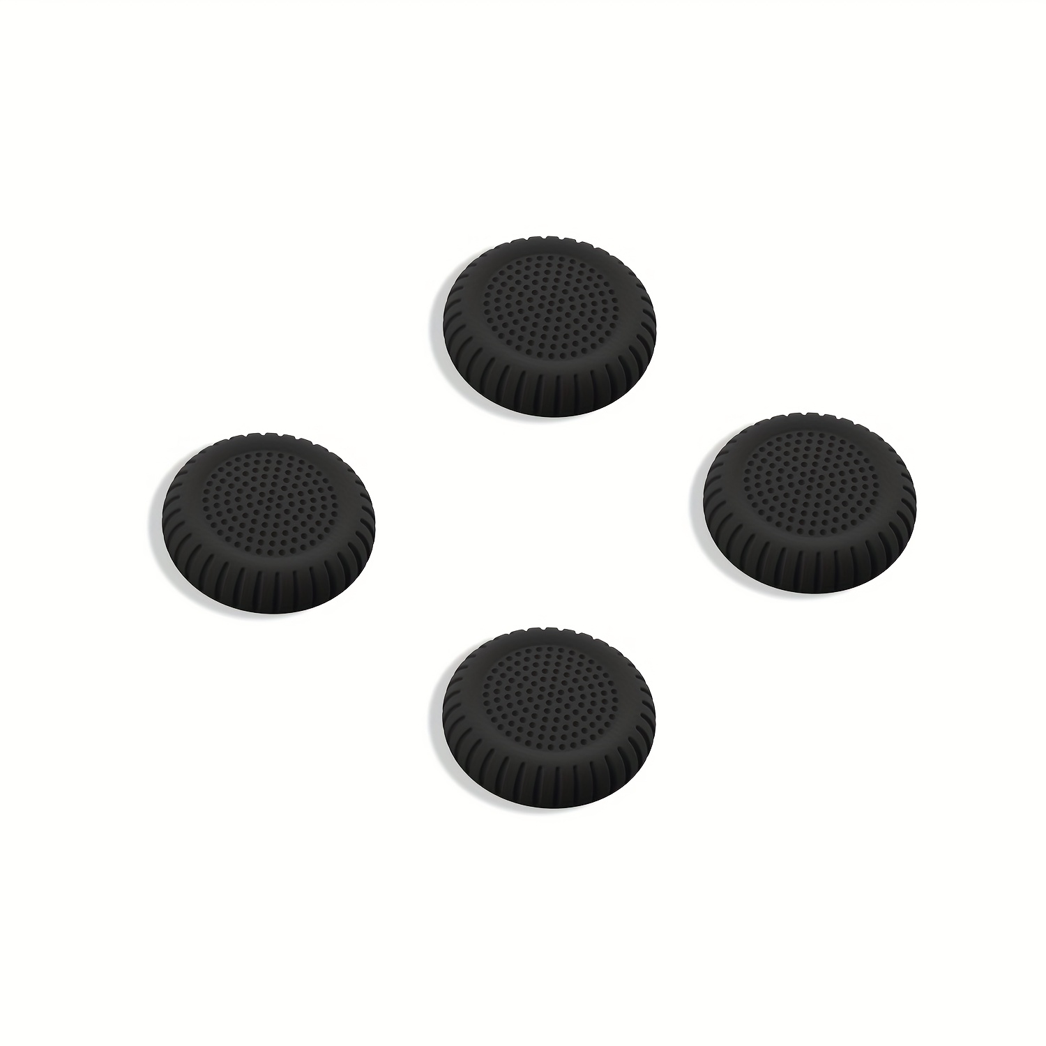 E-shop 4er Set Weiche Silikon Daumengriffe für Switch 2/NS2, Anti-Rutsch und Schweißfestes Design, Verbessert Griff und Kontrolle, Flexibel und