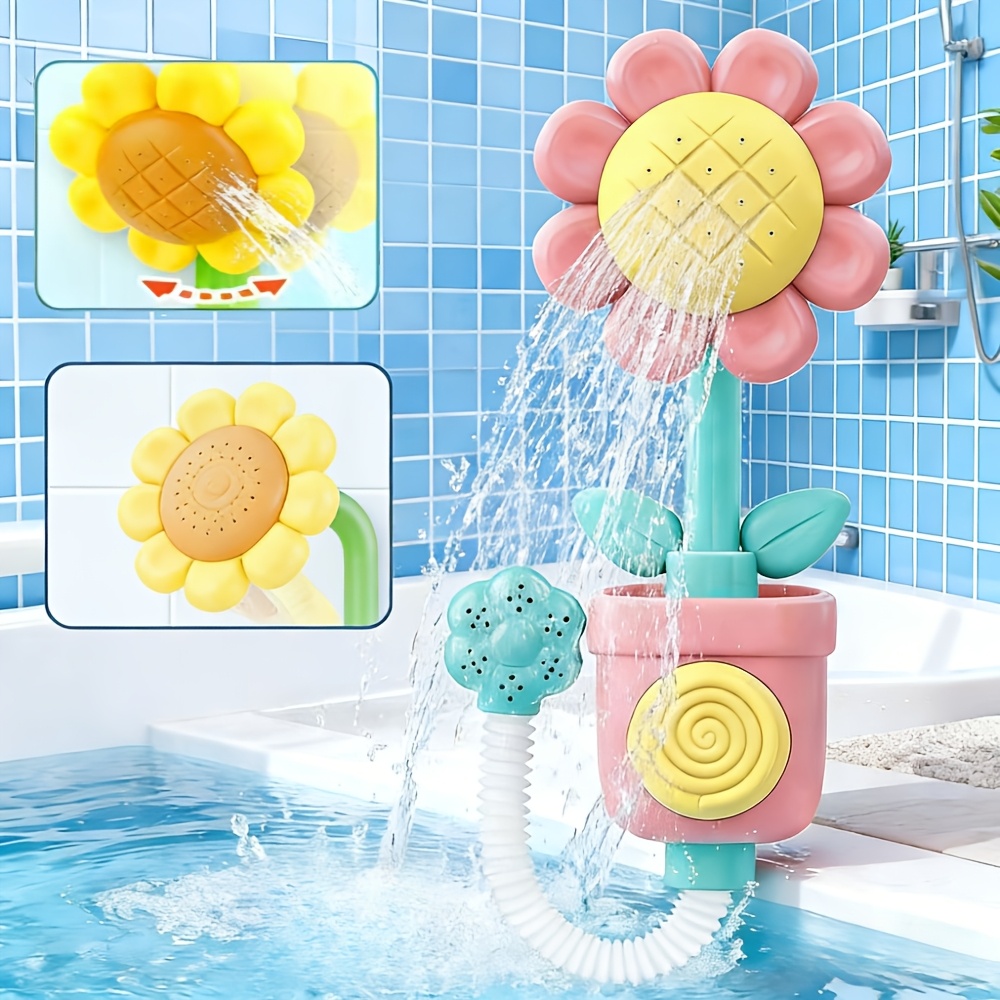Interactive Flower Sprinkler Toy for Baby Shower