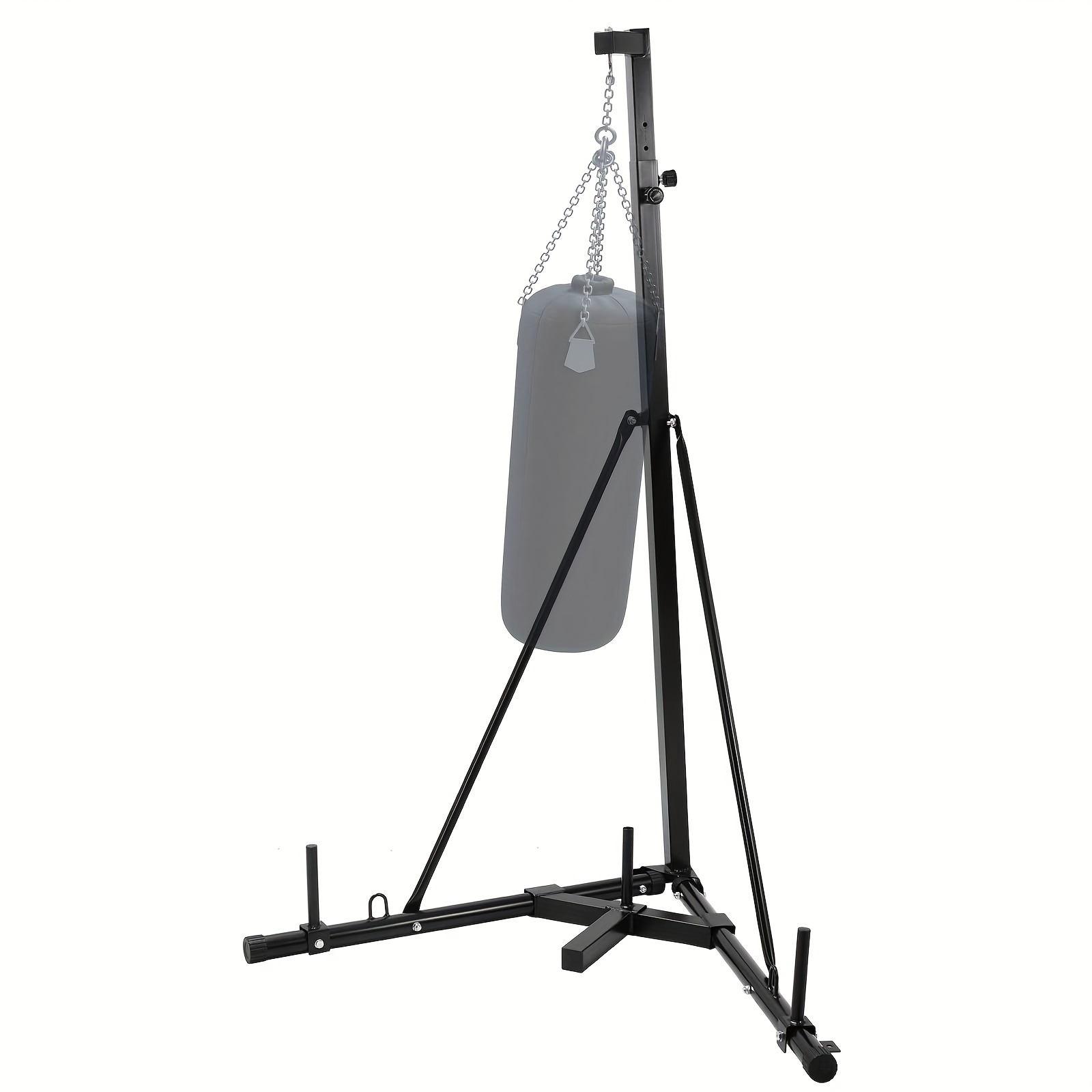 Folding Punching Bag Stand Height Adjustable Sandbag Rack Portable, Boxing 2023 hotsell