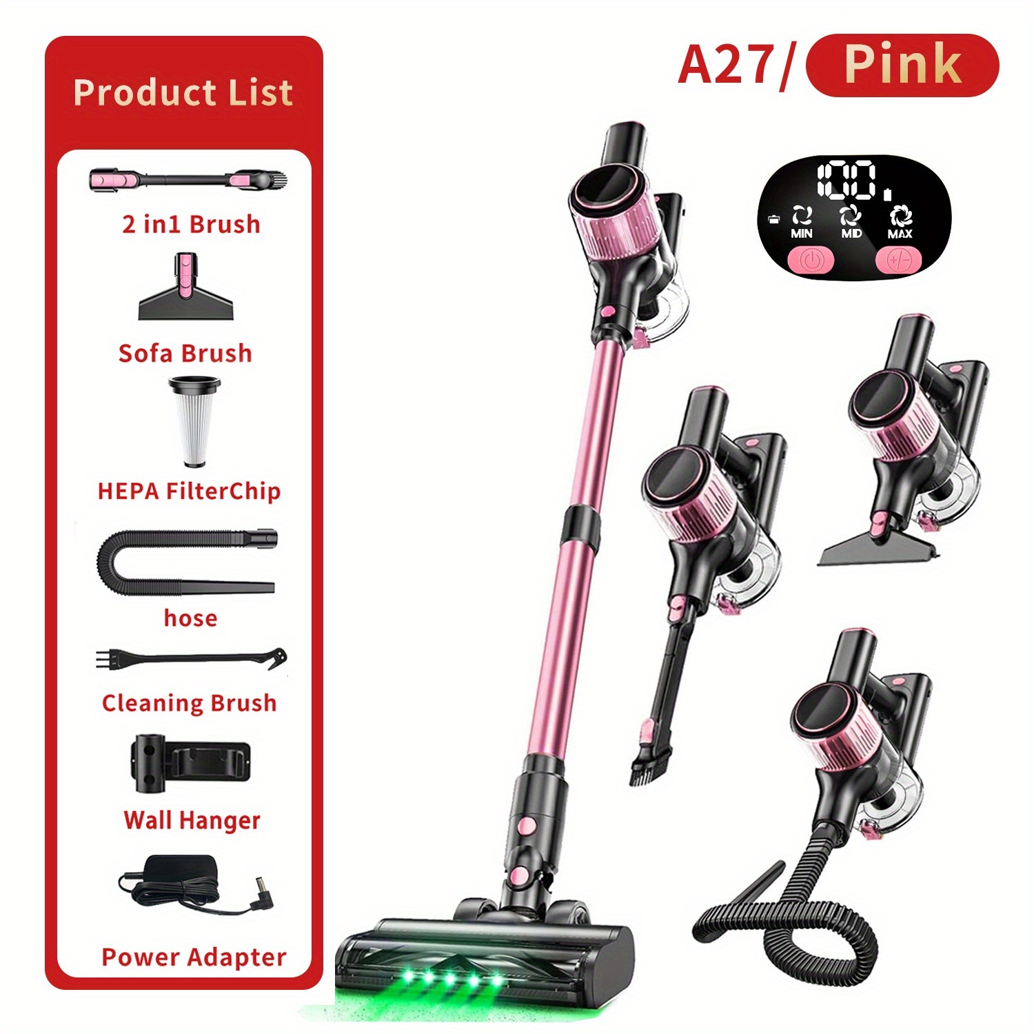 Home Appliances - Cordless Vacuum Cleaner - A27p