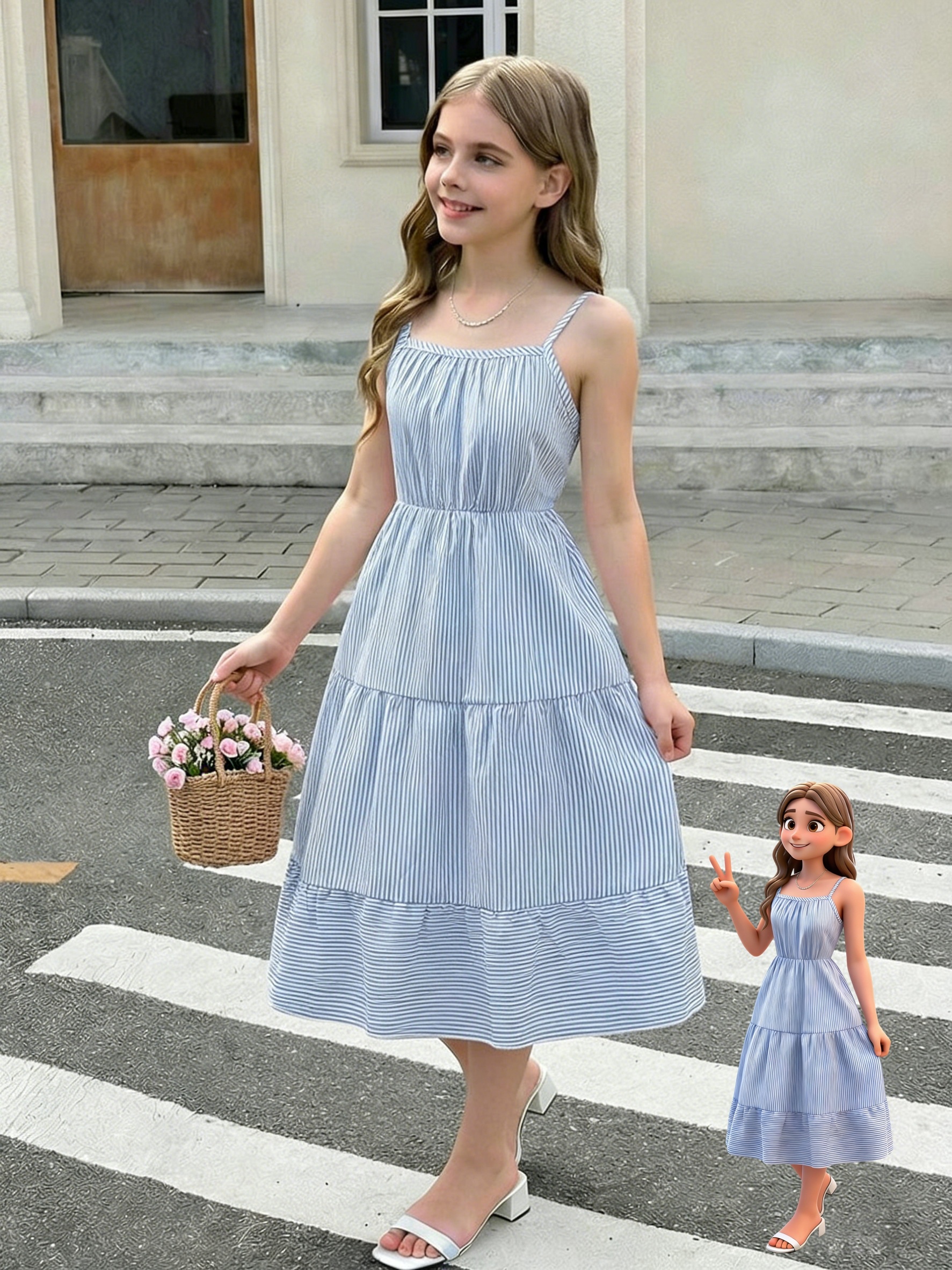 8 year old dress sold on Temu New Zealand