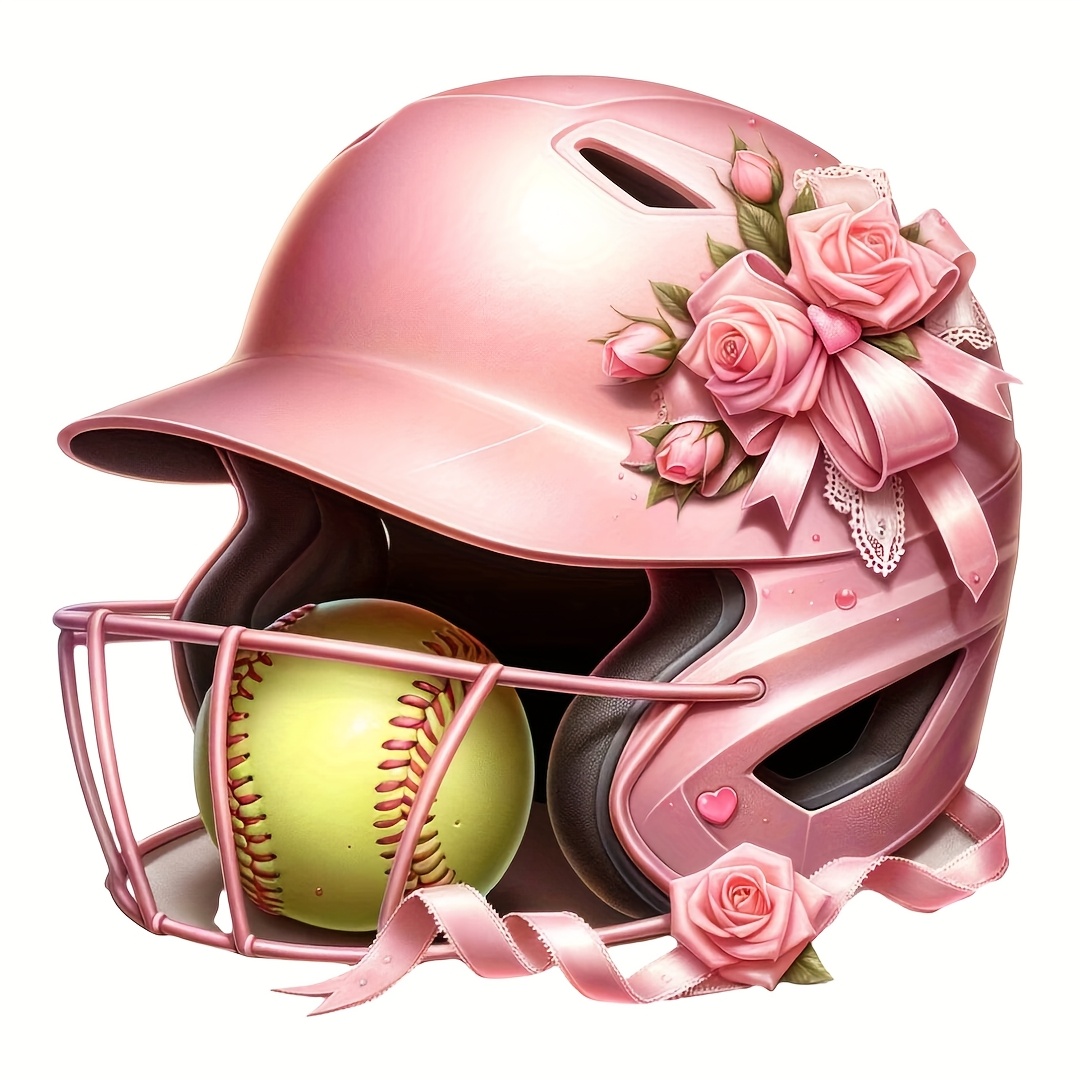 

Softball Girl Iron-on Transfer Decals - , Washable Diy Patches For T-shirts, Sweatshirts, Jeans, Backpacks & More - Cartoon Theme Appliques, Plastic, Pillow, Vintage Baseball Cap