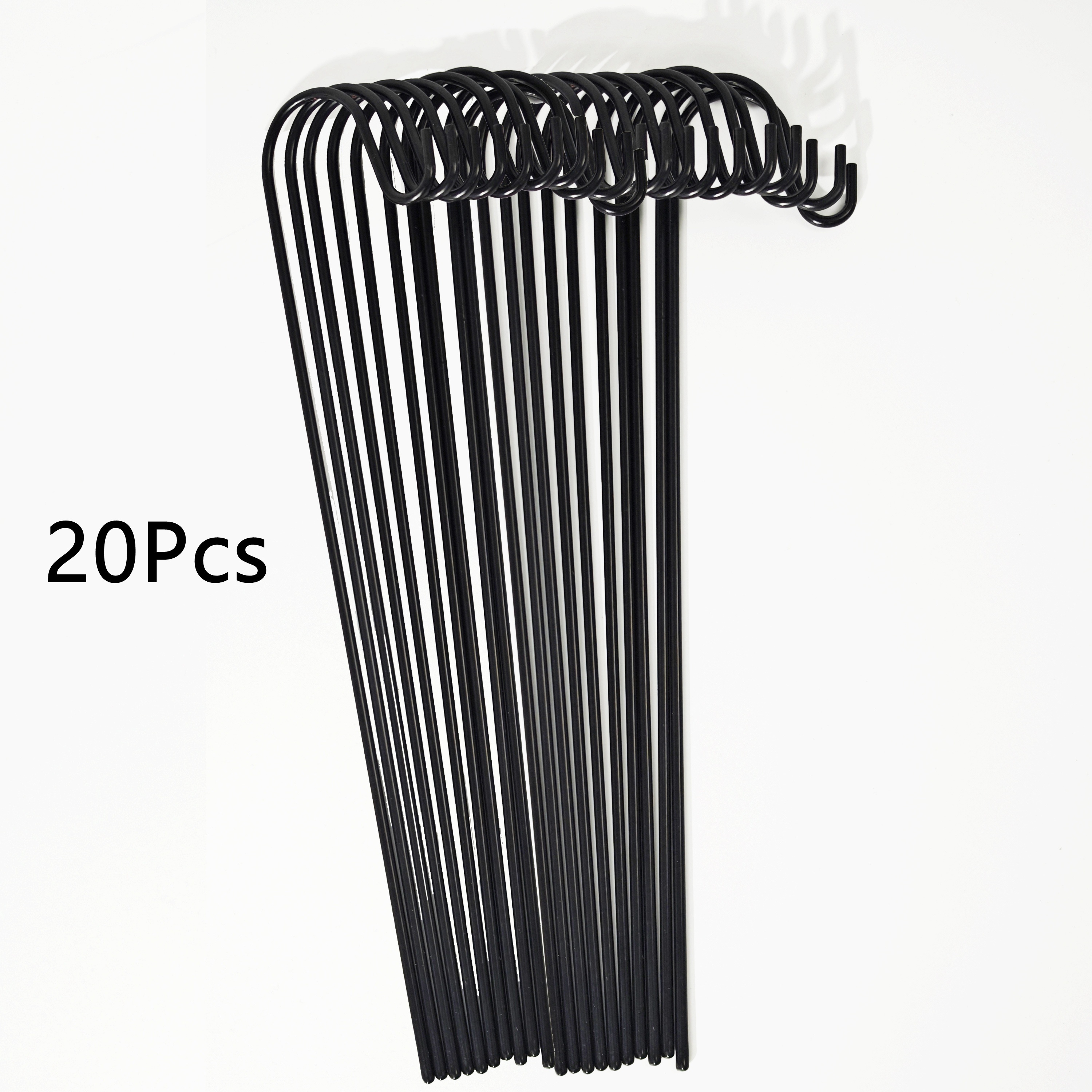 TEMU 10-pack Or 20-pack Weatherproof Plant Label Hangers: Extended Height 11.8 Inches, Perfect For Outdoor Light Hanging