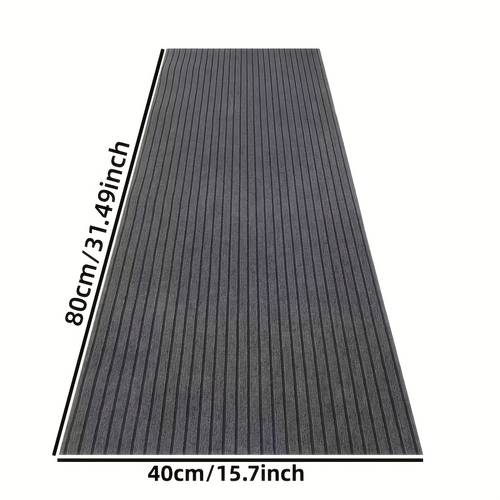 . rutschfeste küchenmatte, gummimatte, fußmatte, flurläufer, gangmatte für innen/außen, breite -50 cm, länge - 0 cm, verschleißfest, für küche, eingangsbereich, balkon, garage waschküche