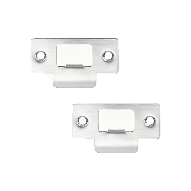 6pcs Set of T-Shaped Door Lock Tongue Plates for Reinforcement