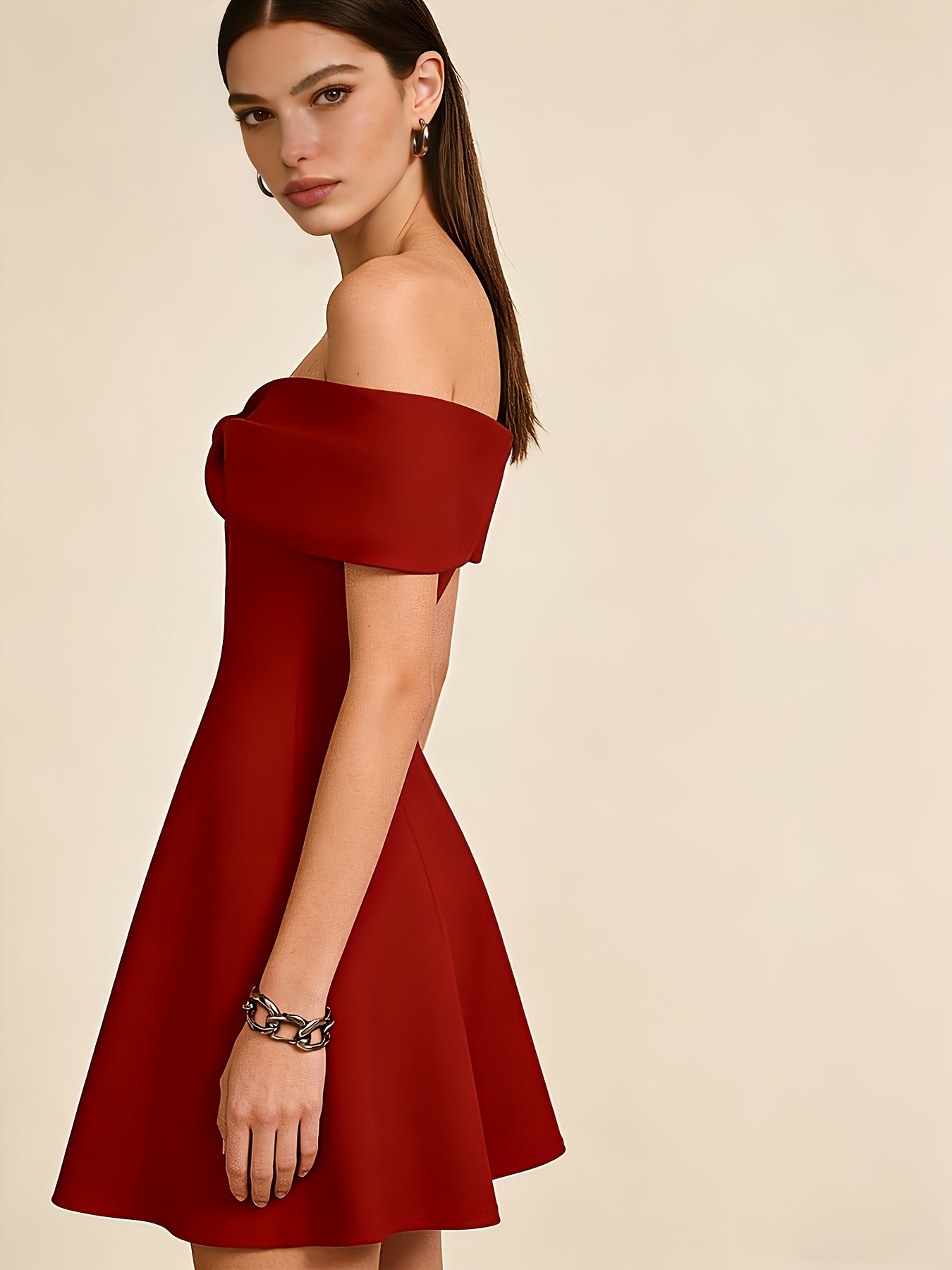 blue dress for baby girl Jovani 40100 Size 12 Red Long Sequin Backless Bow Formal Dress Slit Corset Prom Evening Gown main image 1