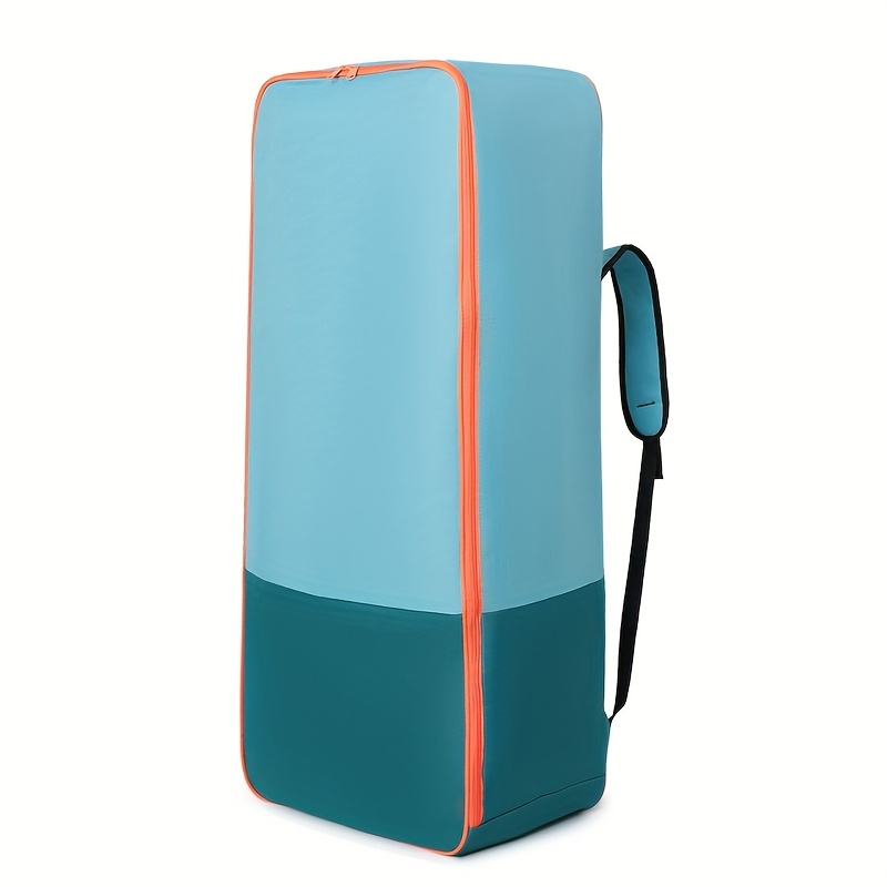 E-shop Dicalon Sup Paddle Board Rucksack - Aufbewahrungstasche mit großem Fassungsvermögen und orangefarbenen Akzenten, strapazierfähiges Oxford-Stoff