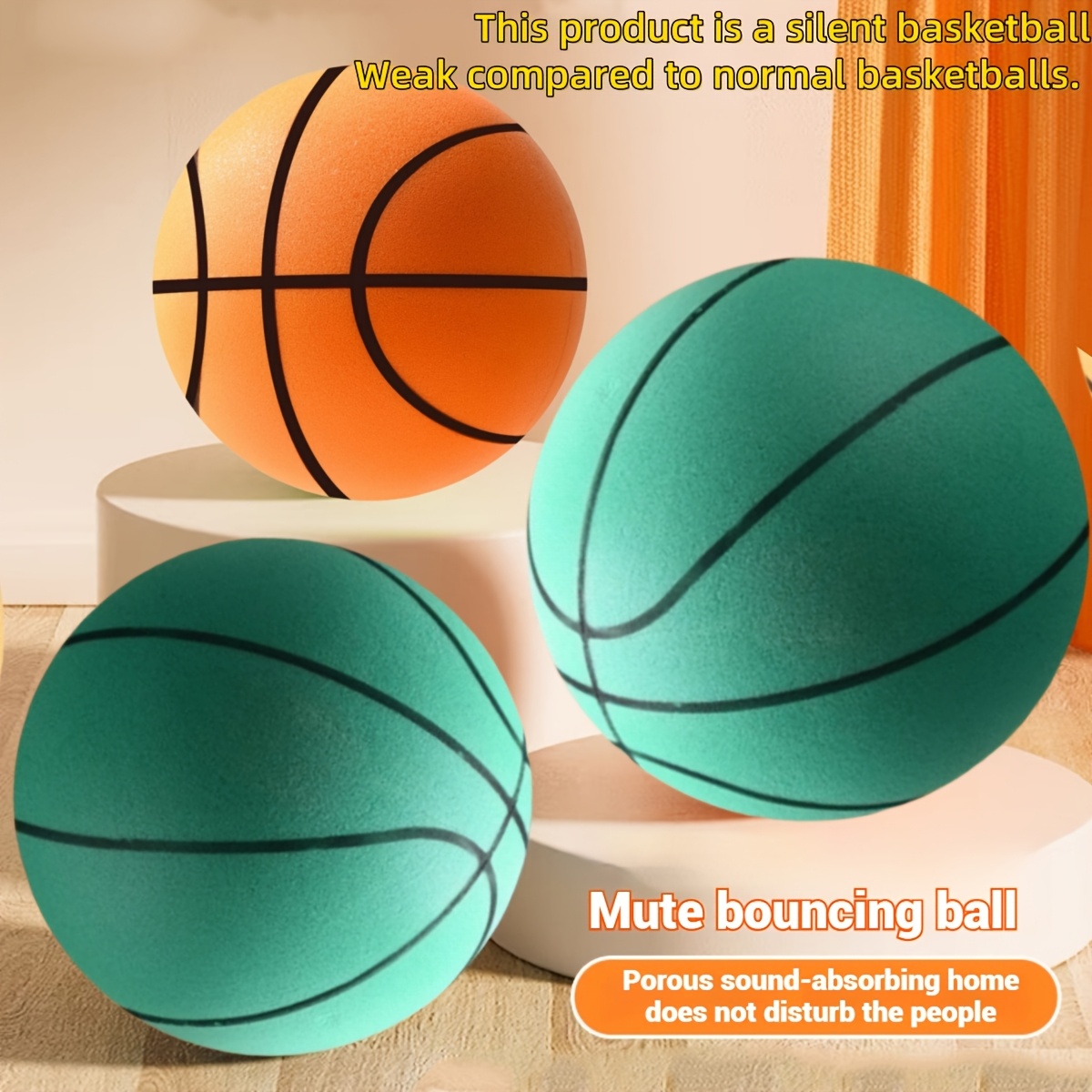 

Silent Basketball, Quiet Foam Basketball, Suitable For Indoor , Noiseless Basketball, Christmas, Thanksgiving, Halloween Gifts.