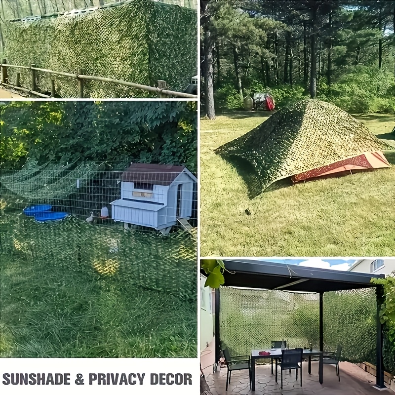 Double-Layer Jungle Camouflage Net for Outdoor Use