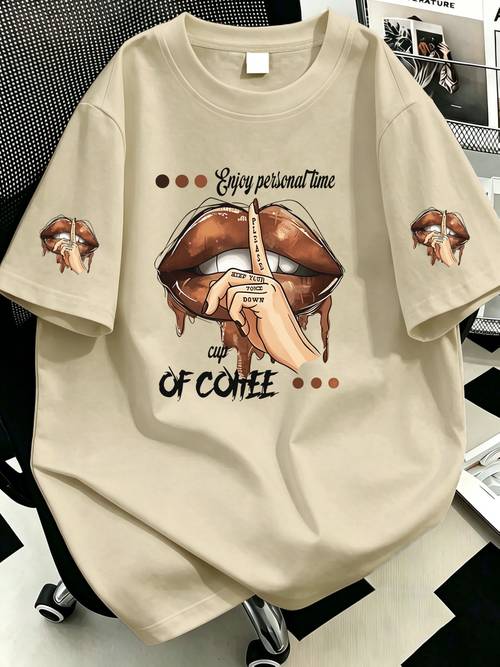 plus size womens plus size t shirt short sleeve round neck casual blouse top suitable for valentines day outfits non stretch fabric hand washable casual attire for curvy women