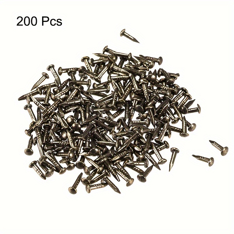 

200- Bronze Upholstery , Metal 1.2mm*6mm , Decorative For Diy , Sofa, And