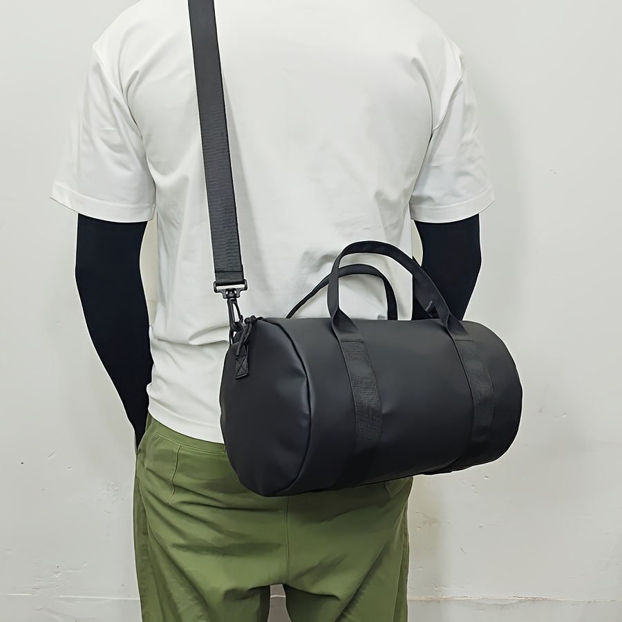 E-shop Crossbody Bag Herren Freizeit Umhängetasche Herren Messenger Bag Schultertasche Tragbare Crossbody Bag Schwarz Kleiner Rucksack