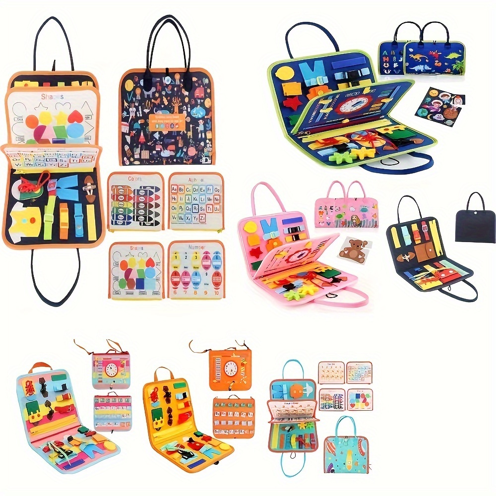 Toy For Toddlers Sensory Board