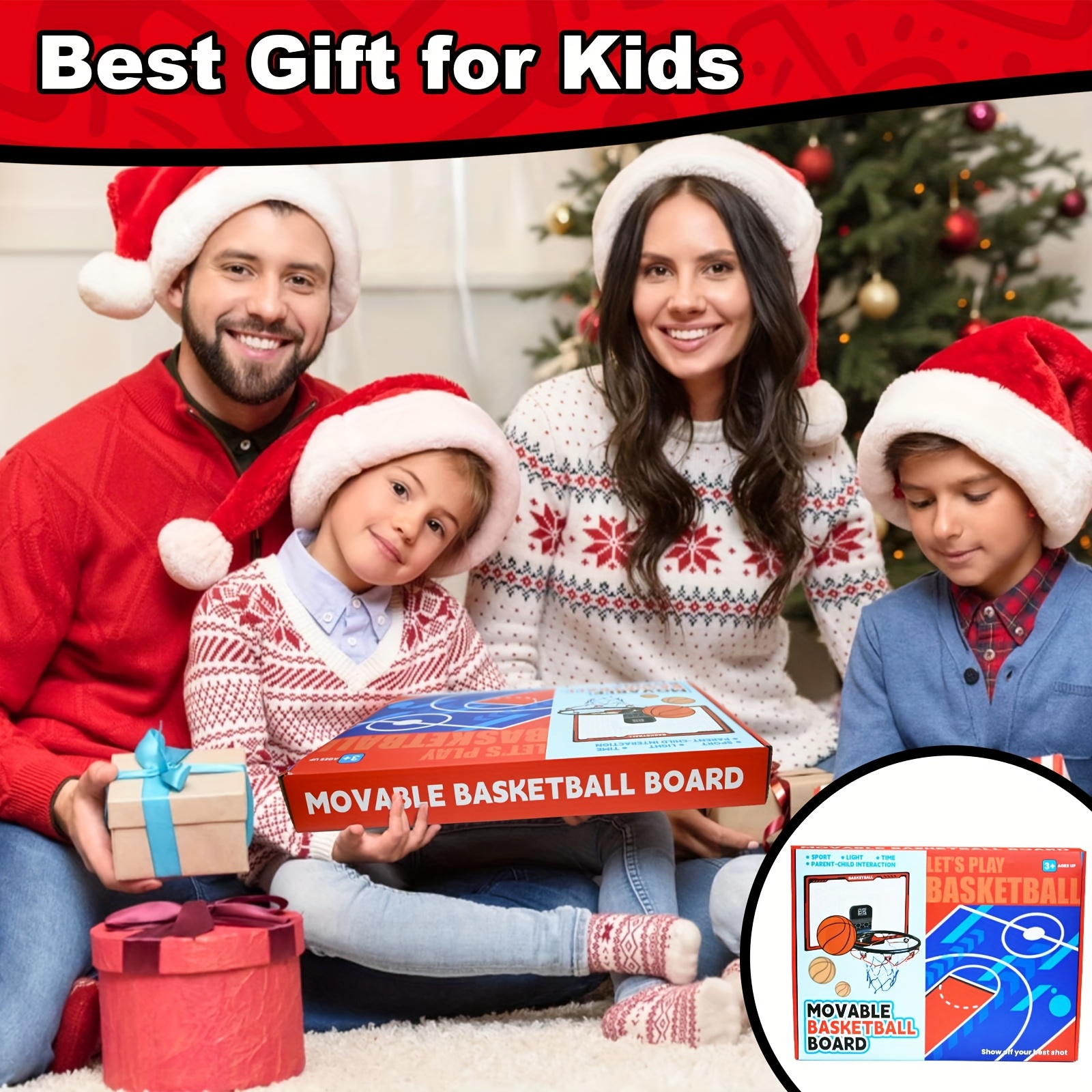 LED Lighted Electronic Basketball Rim With Scoreboard | Indoor Basketball Game Set Made Of PC Material | Suitable For Kids And Adults, Can Be Used In Bedroom, Office And Outdoor, Ideal Birthday Halloween, Christmas Gift For Kids