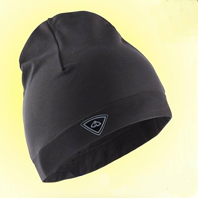 Image of Lightweight Running Athletic Hat Beanie Cap Hat Slouchy Beanie Breathable Hat Stretch Hat Outdoor Sport Hat Fishing Hat