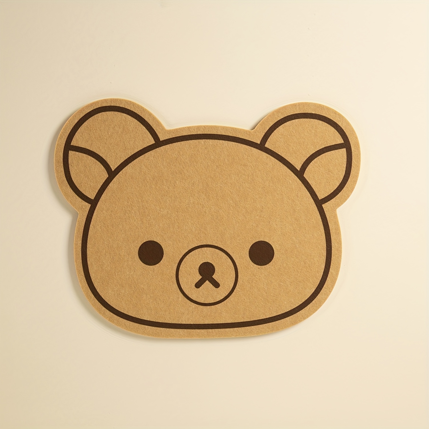 BENECREAT Flat Round Pin Board Cork Board, 7.9inch Bulletin Board Wall Mounted Display Board With White Frame For Brooch Pin Storage Display, Office Home School Decor