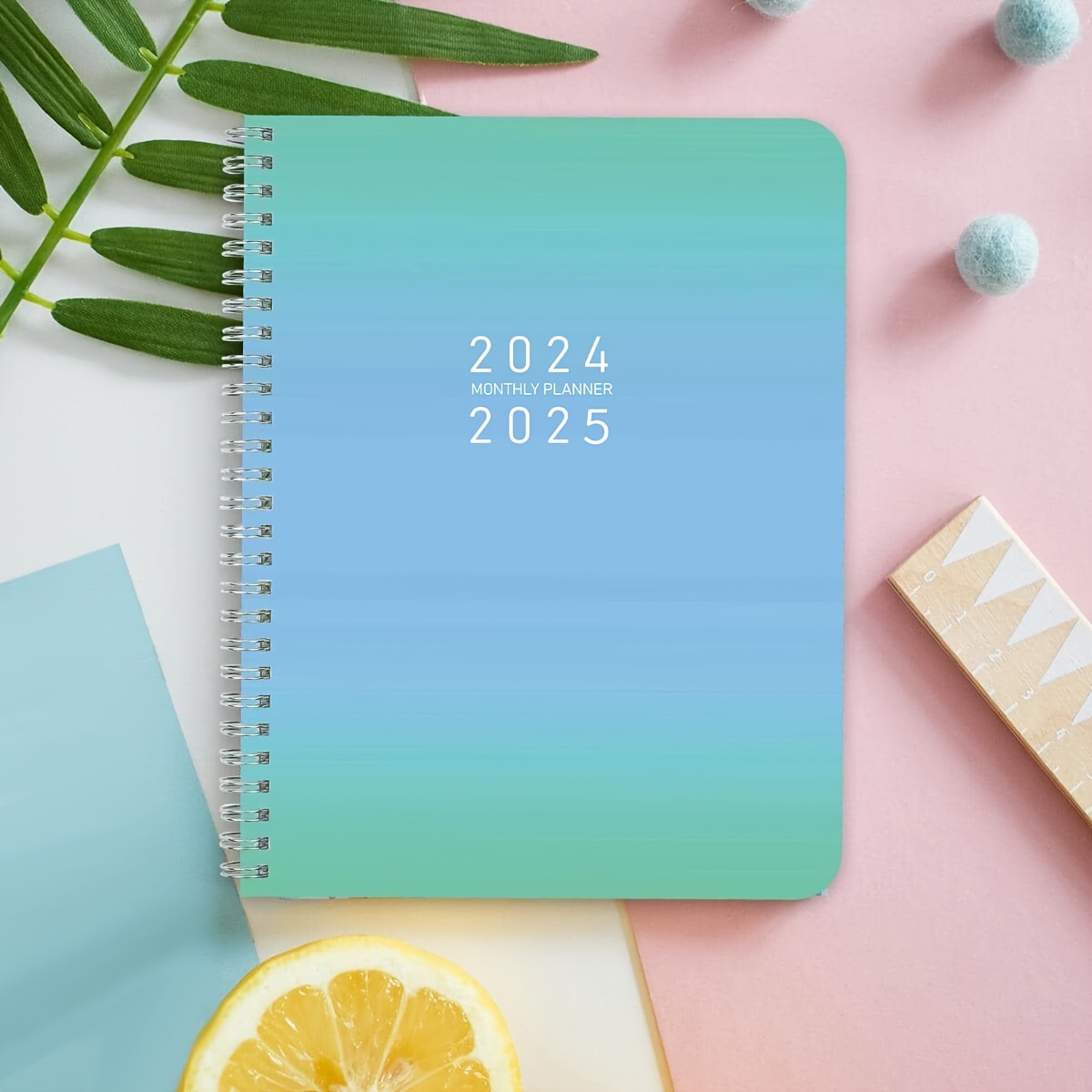 

Trees 1pc 2024-2025 Monthly Planner Notebook Jan 2024 - Dec 2025 2 Years Diary, 9*7 Inches, 56 Sheets